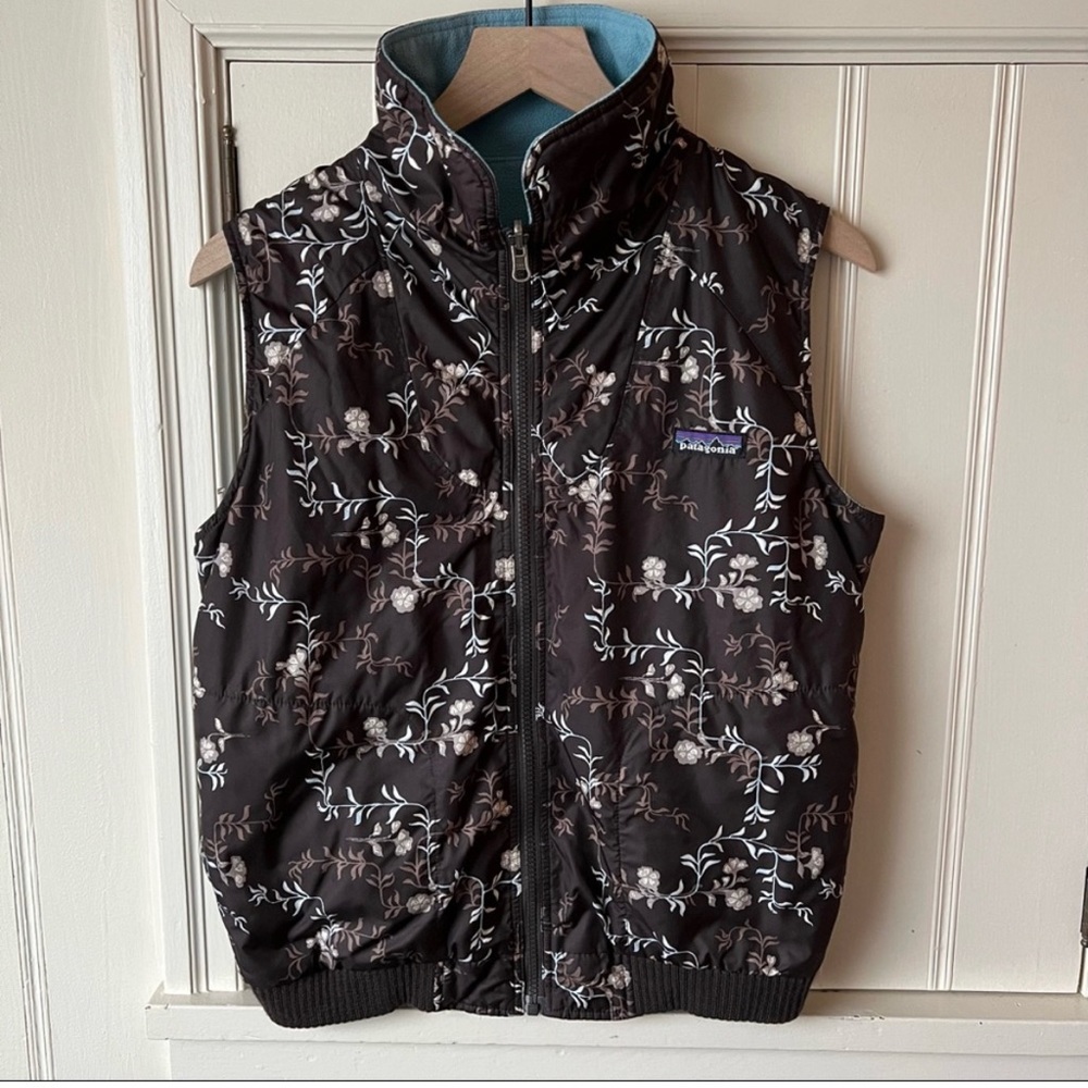 Patagonia Reversible Floral Vest Small